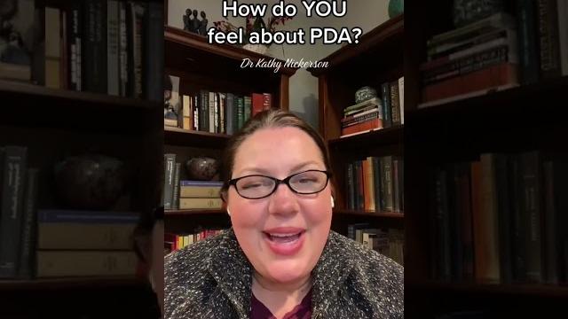 How do you feel about pda? How do you feel about pda?