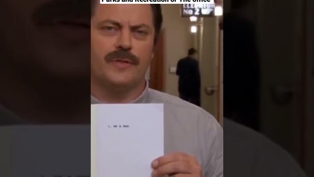 Parks and recreation or the office which show better #shorts #parksandrecreation #theoffice #funny Parks and recreation or the office which show better #shorts #parksandrecreation #theoffice #funny