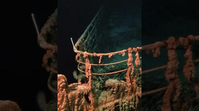 High-res video of the titanic wreck High-res video of the titanic wreck