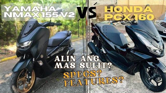 Yamaha nmax 155 v2 2023 vs honda pcx 160 2023, alin ang mas sulit? usapang specs/features Yamaha nmax 155 v2 2023 vs honda pcx 160 2023, alin ang mas sulit? usapang specs/features