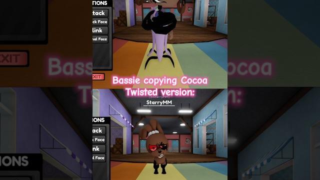 Bassie copying cocoa in dandy's world Bassie copying cocoa in dandy's world
