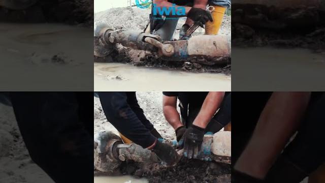 Perforación piloto + ampliación de túnel + hablado de #tubería #hdpe #hddmachine #ecuador #iwia Perforación piloto + ampliación de túnel + hablado de #tubería #hdpe #hddmachine #ecuador #iwia