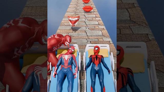 Gta v new kiss & punch run spidergirl vs spider-man funny epic challenge! #spiderman #gta Gta v new kiss & punch run spidergirl vs spider-man funny epic challenge! #spiderman #gta