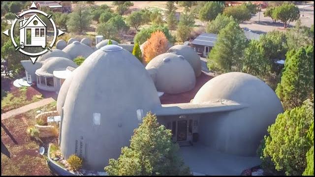 This luxury dome home was built in just a few days This luxury dome home was built in just a few days