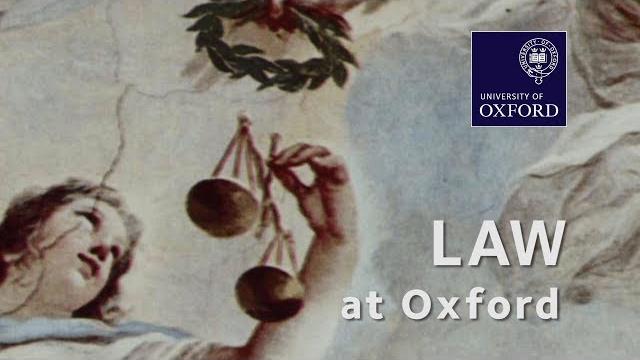 Law at oxford university Law at oxford university
