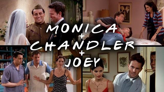 The ones with monica, chandler, and joey | friends The ones with monica, chandler, and joey | friends