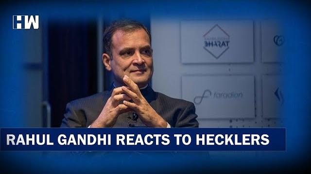 Rahul gandhi heckled, here is what happened next | bjp congress | california speech | usa | pm modi Rahul gandhi heckled, here is what happened next | bjp congress | california speech | usa | pm modi