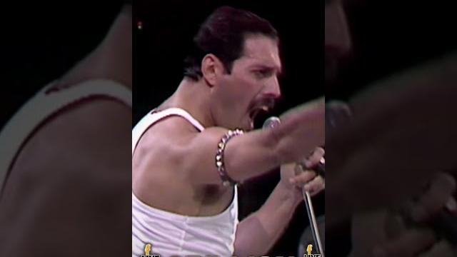 Freddie mercury - live aid 1985 (official) #shorts Freddie mercury - live aid 1985 (official) #shorts