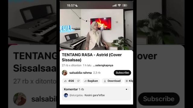 Dari dunia per-film-an, sekarang beralih ke dunia permusikan #salsa #sisalsa #busalsa #musik #cover Dari dunia per-film-an, sekarang beralih ke dunia permusikan #salsa #sisalsa #busalsa #musik #cover