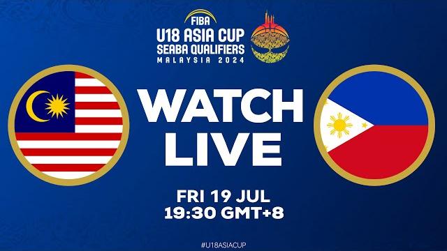 Malaysia v philippines | full basketball game | fiba u18 asia cup 2024 - seaba qualifiers Malaysia v philippines | full basketball game | fiba u18 asia cup 2024 - seaba qualifiers