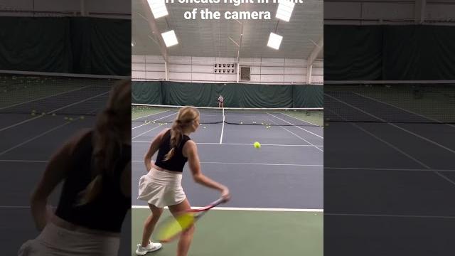 Girl cheats right in front of the camera Girl cheats right in front of the camera
