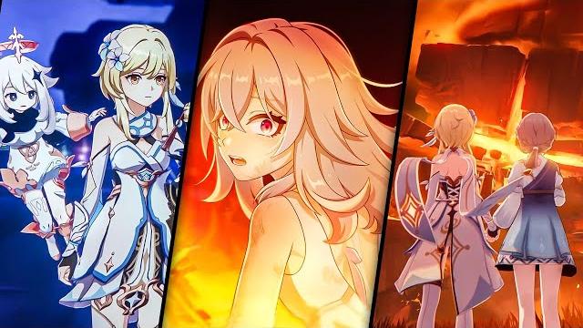 Genshin impact 5.7 - all cutscenes and final boss fight (full story animation) japan voice Genshin impact 5.7 - all cutscenes and final boss fight (full story animation) japan voice
