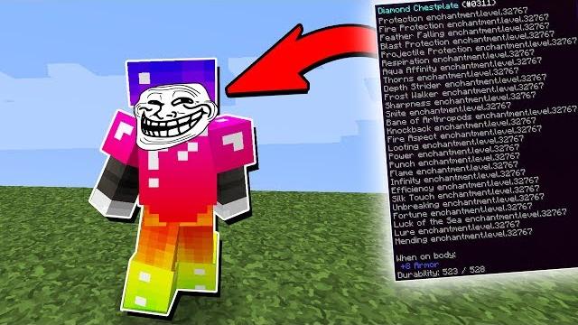 Самая читерская броня на 9999 защиты ?! ~ броня бога майнкрафт против троллинг - мультик для детей Самая читерская броня на 9999 защиты ?! ~ броня бога майнкрафт против троллинг - мультик для детей