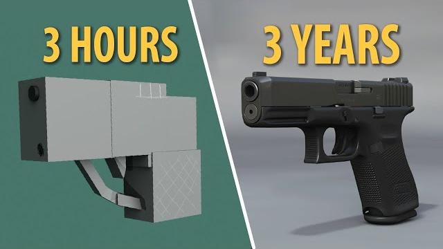 3 hours vs. 3 years of blender 3 hours vs. 3 years of blender