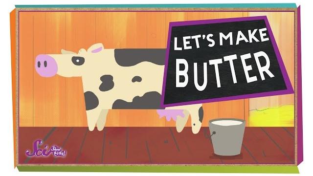 Let's make butter! - #sciencegoals Let's make butter! - #sciencegoals