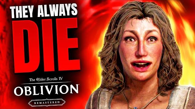 Oblivion remastered - 15 characters you cannot save Oblivion remastered - 15 characters you cannot save