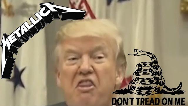 Metaltrump - don't tread on me (metallica) Metaltrump - don't tread on me (metallica)