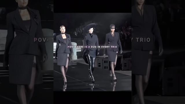 The duo in every trio #edit #model #fashion #trending #supermodel #catwalk #runway #bellahadid The duo in every trio #edit #model #fashion #trending #supermodel #catwalk #runway #bellahadid
