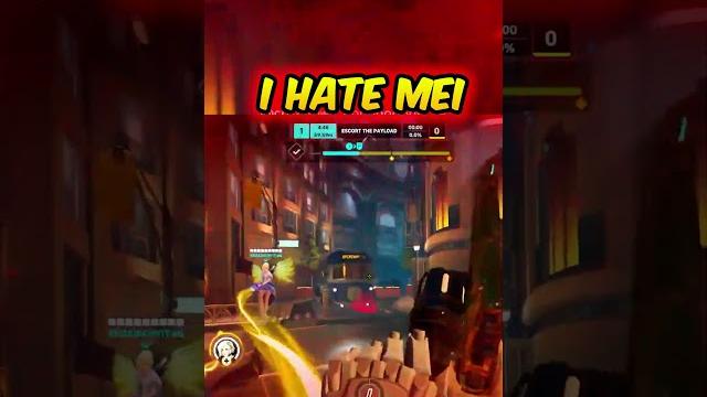 This is why everyone hates mei players #overwatch2 This is why everyone hates mei players #overwatch2