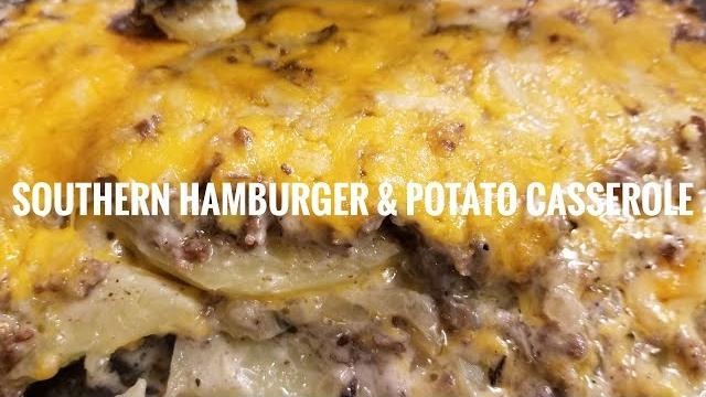 Southern hamburger & potato casserole Southern hamburger & potato casserole