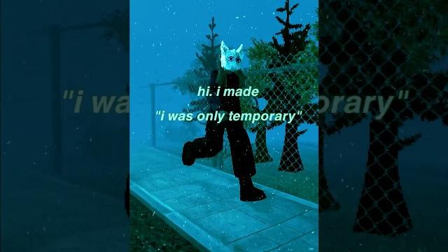 Hi, i made i was only temporary #music #creepy #halloween #scary #ambient #dreamcore #nostalgia #ps1 Hi, i made i was only temporary #music #creepy #halloween #scary #ambient #dreamcore #nostalgia #ps1