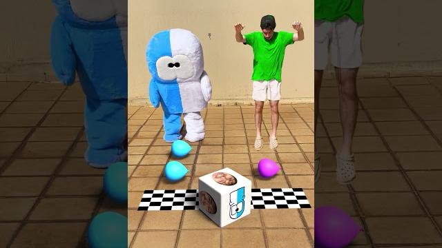 Pimgo in the balloon challenge! Pimgo in the balloon challenge!