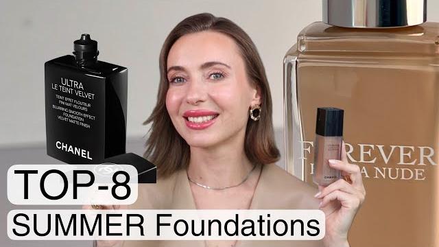 Top-8 summer foundations | for different skin types | chanel, dior, fenty beauty, tom ford Top-8 summer foundations | for different skin types | chanel, dior, fenty beauty, tom ford