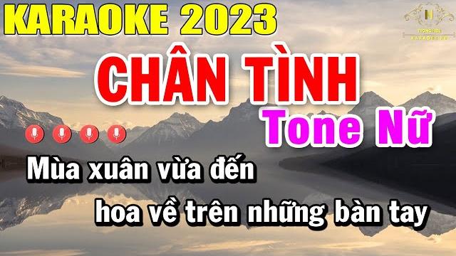 Chân tình karaoke tone nữ nhạc sống 2023 | trọng hiếu Chân tình karaoke tone nữ nhạc sống 2023 | trọng hiếu