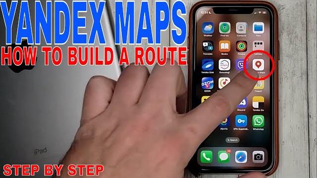 How to build a route in yandex maps How to build a route in yandex maps
