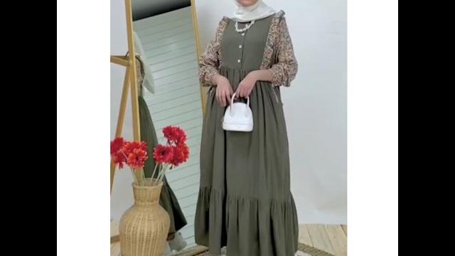 Gamis midi untuk wanita pendek ld 110 pb 120 #fashion #style #shortvideo #healing #dress #shorts Gamis midi untuk wanita pendek ld 110 pb 120 #fashion #style #shortvideo #healing #dress #shorts