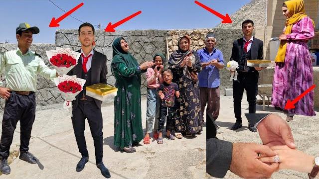 Hassan's engagement celebration in the hossein nomadic family: a joyful family gathering" Hassan's engagement celebration in the hossein nomadic family: a joyful family gathering"