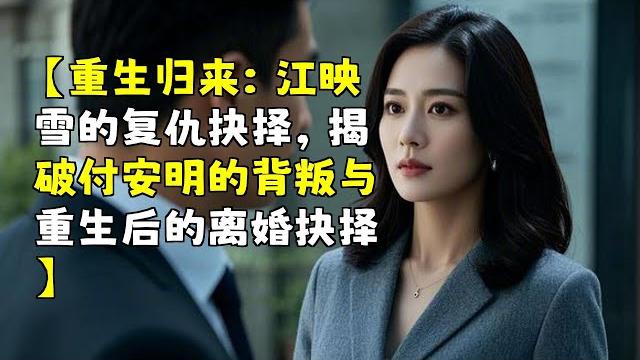 【重生归来:江映雪复仇之路,揭露背叛与离婚抉择】 【重生归来:江映雪复仇之路,揭露背叛与离婚抉择】