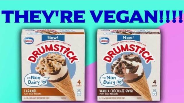 Vegan "drumstick" ice cream!! my mind is blown! Vegan "drumstick" ice cream!! my mind is blown!