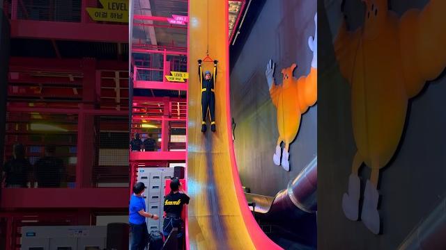Vertical drop slide! #shorts Vertical drop slide! #shorts