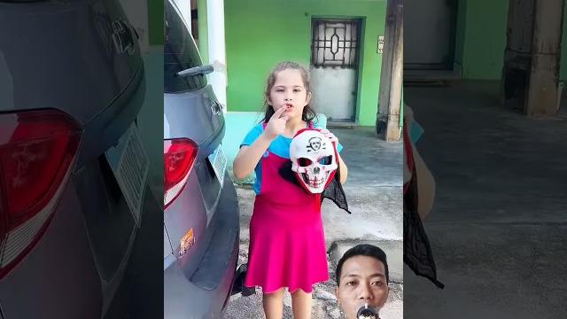 Kagetin mama pakai topeng Kagetin mama pakai topeng