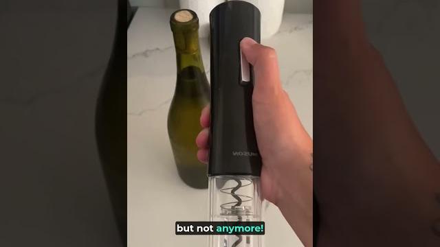 Electric corkscrew #winelovers #winetime #winegadgets #whitewinegirls #amazon #amazonfinds Electric corkscrew #winelovers #winetime #winegadgets #whitewinegirls #amazon #amazonfinds