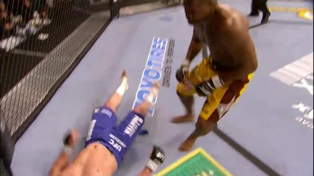 Rashad evans ko's sean salmon Rashad evans ko's sean salmon