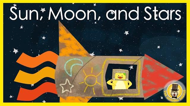 Sun, moon, and stars | the singing walrus | songs for kids Sun, moon, and stars | the singing walrus | songs for kids