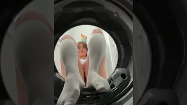 No underwear in see-through clothes – oops! No underwear in see-through clothes – oops!