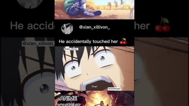 Funny anime moment #shorts #animeedit #anime Funny anime moment #shorts #animeedit #anime