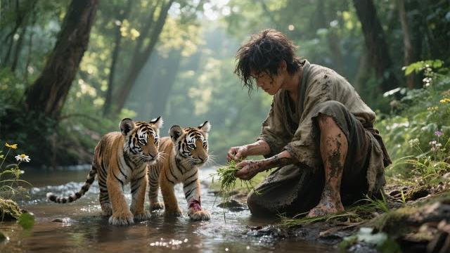 Kung fu movie! the young man saves two tiger cubs, they grow up to protect him for life. Kung fu movie! the young man saves two tiger cubs, they grow up to protect him for life.