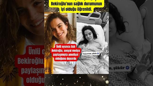 Ünlü oyuncu aslı bekiroğlu, sosyal medya paylaşımıyla ameliyat olduğunu duyurdu #paraisletmecisi Ünlü oyuncu aslı bekiroğlu, sosyal medya paylaşımıyla ameliyat olduğunu duyurdu #paraisletmecisi