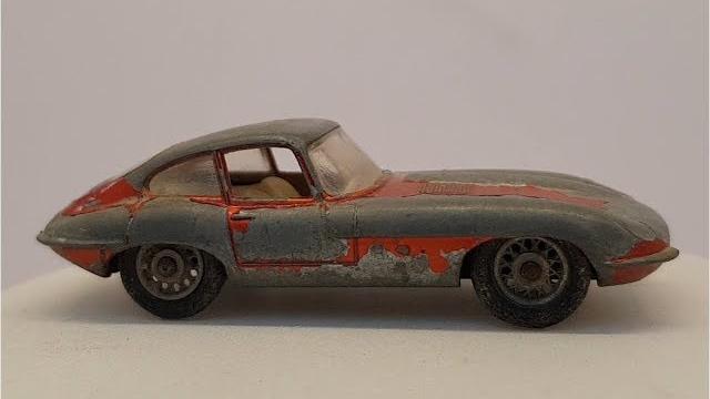 Matchbox restoration no 32b e type jaguar 1962 Matchbox restoration no 32b e type jaguar 1962