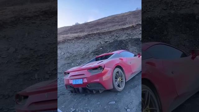 Köye ferrari ile gitmek mi? #shorts Köye ferrari ile gitmek mi? #shorts