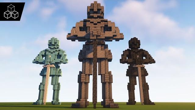 How to build a knight statue | minecraft tutorial How to build a knight statue | minecraft tutorial