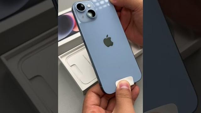Apple iphone 14 plus unboxing #shorts Apple iphone 14 plus unboxing #shorts