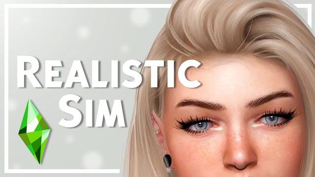 Making a realistic sim in the sims 4 + cc list Making a realistic sim in the sims 4 + cc list
