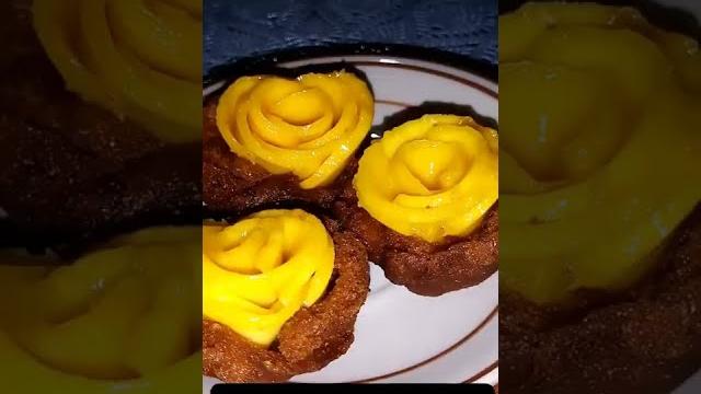 How to make mango roses with bread How to make mango roses with bread