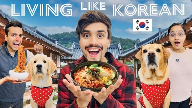 Living like korean for 24 hours | spicy food challenge with leo & reo | anant rastogi Living like korean for 24 hours | spicy food challenge with leo & reo | anant rastogi