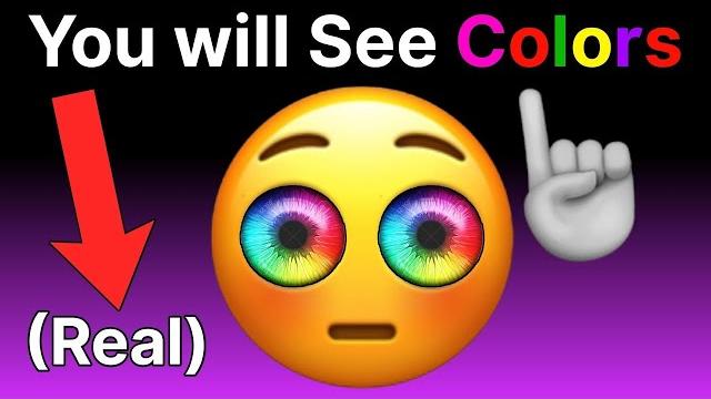 This video will make you see two new colors! This video will make you see two new colors!